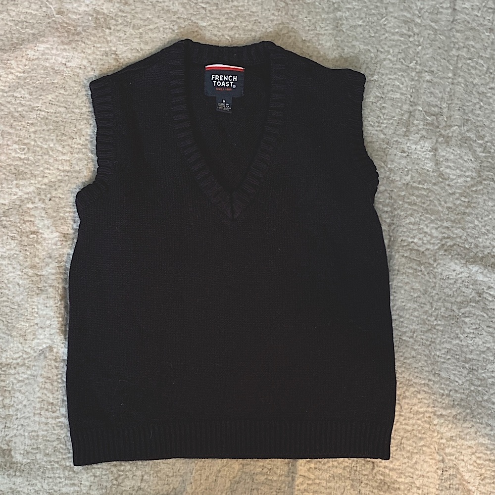 Boy’s Black Sweater Vest